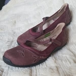 Ahnu | Burgundy Gracie Pro Mary Jane Shoes